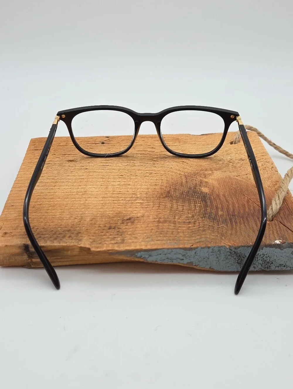 Ray-Ban Eyeglasses Frames RB7211 2000 Polished Black Gold